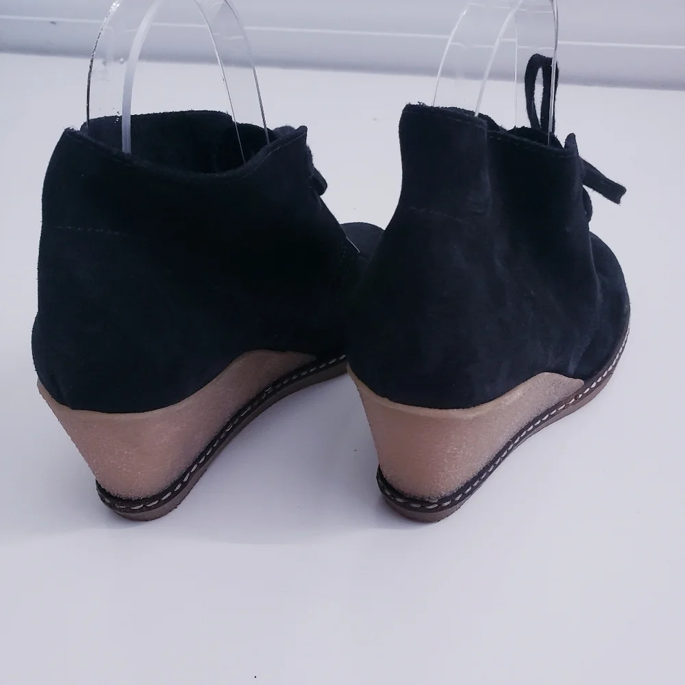 J.Crew Macalister Wedge Ankle Suede booties